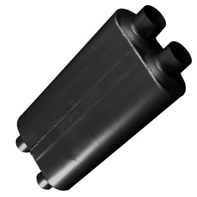 Flowmaster - Flowmaster 50 Series Big Block 2.75" Center/Dual Muffler Aluminized 527504