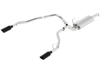 Borla - Borla Exhaust 140307BC S-Type Cat-Back System for 09-24 RAM 1500