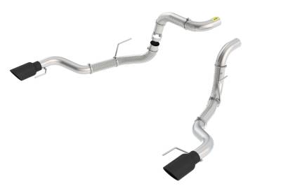 Borla - Borla Exhaust 60640BC Tail Pipe Blk Chrome Finish for 17-20 F150 Raptor/Limited