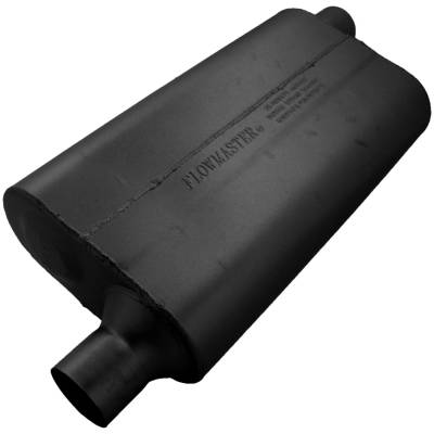 Flowmaster - Flowmaster 50 Delta Flow Muffler 2.25 Offset-In/2.25 Offset Out 942453