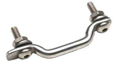 Kentrol - Kentrol 30423 Polished Silver Footman Loop for Jeep