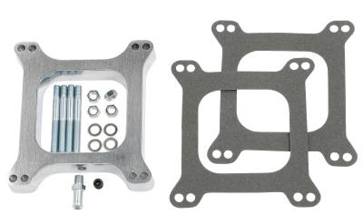 Trans-Dapt Performance - Trans-Dapt 2084 1" Holley/AFB 4BBL Spacer Open Cast Alu. Carburetor Spacer