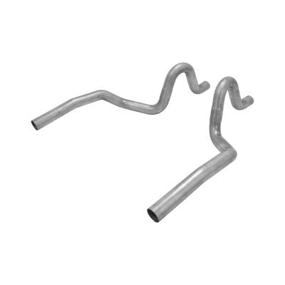 Flowmaster - Flowmaster 15818 Prebent Exhaust Tailpipe Kit 3.0" Rear Exit PAIR Aluminized