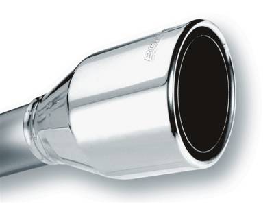 Borla - Borla Exhaust 20247 Universal 7.75" Long Tip 2.5" Inlet 4.5" Outlet