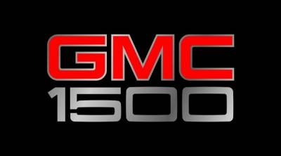 Eurosport Daytona - Eurosport Daytona 3603-1 Carbon Steel License Plate GMC 1500 Logo