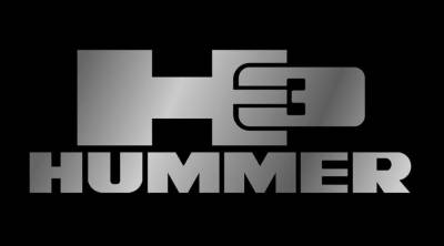 Eurosport Daytona - Eurosport Daytona 2626-1 Lazer-Tag License Plate Hummer H3 Logo