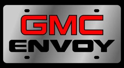Eurosport Daytona - Eurosport Daytona 1609-1 Stainless License Plate GMC Envoy Logo