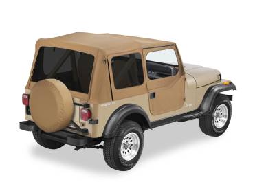 Bestop - Bestop 51123-37 Replace-A-Top for OEM Hardware Spice for 88-95 Jeep Wrangler YJ