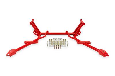 BMR Suspension - BMR Suspension KM009R K-Member No Motor Mounts Standard Rack Mounts