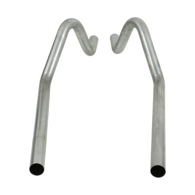 Flowmaster - Flowmaster 15807 Prebent Exhaust Tailpipe Kit 2.5" Rear Exit PAIR Aluminized