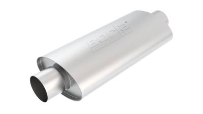 Borla - Borla 40944 16" XR-1 SS Racing Mufflers 3" In/3" Center Out 4.25" x 7.88" Oval