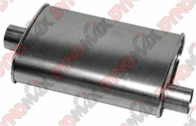 Dynomax - Dynomax Thrush Turbo Muffler 2.5" In 2.5" Out Offset/Center 17715
