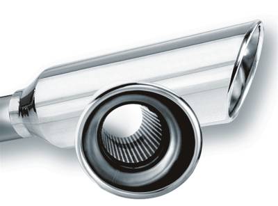 Borla - Borla Exhaust 20248 Polished SS Universal Tip 2.25" Inlet 4" Outlet