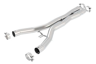 Borla - Borla Exhaust 60548 2.75" X-Pipe for 14-19 Chevy Corvette Stingray 6.2L
