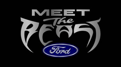 Eurosport Daytona - Eurosport Daytona 2576-1 Lazer-Tag License Plate Ford Meet The Beast Logo