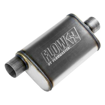 Flowmaster - Flowmaster FlowFX Series 3.0" Offset/Center Muffler-Stainless 71229