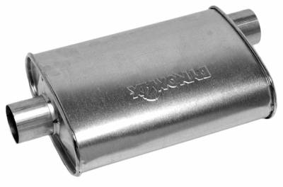 Dynomax - Dynomax Super Turbo Muffler 2.25" In 2.25" Out Offset/Center 17731