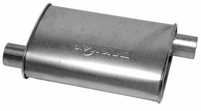 Dynomax - Dynomax 17734 Super Turbo Muffler 2.5" In 2.5" Out Offset/Offset