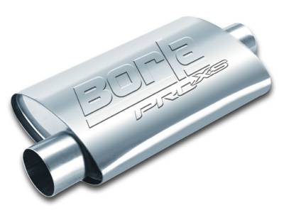 Borla - Borla 40657 ProXS Muffler 14" Long 2" Offset In/2" Center Out 4.25 x 7.88" Oval