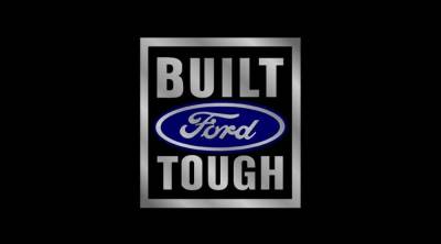 Eurosport Daytona - Eurosport Daytona 2575-1 Lazer-Tag License Plate Built Ford Tough Logo