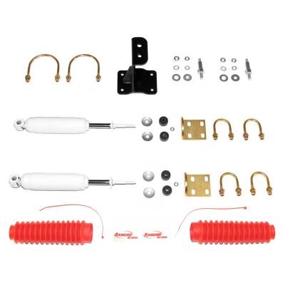 Rancho - Rancho RS98510 Front Steering Stabilizer Dual Kit for 05-22 Ford F250/F350