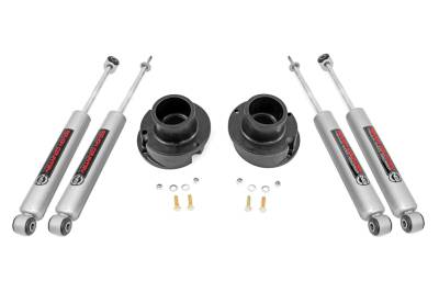 Rough Country Suspension Systems - Rough Country 2.5" Suspension Leveling Kit for 13-24 RAM HD Leaf 4WD 37730A