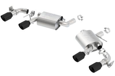 Borla - Borla 11925CB ATAK Axle-Back Exhaust Dual Split RR Exit for 16-24 Camaro SS 6.2