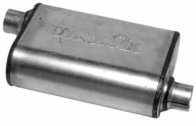 Dynomax - Dynomax 17222 Ultra Flo Welded Muffler 2.5" 2.5" Offset/Offset