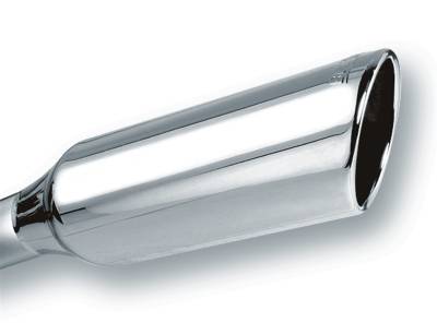 Borla - Borla Exhaust 20245 Universal 12" Long Tip 2.25" Inlet - 4" Outlet