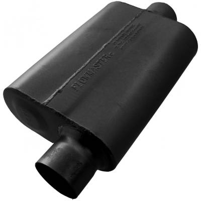 Flowmaster - Flowmaster 943041 40 Series Delta Flow Muffler Offset/Center Aluminized
