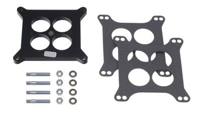 Trans-Dapt Performance - Trans-Dapt 2370 Plastic Phenolic Carb Spacer 1/2" Holley 4BBL Spacer Ported