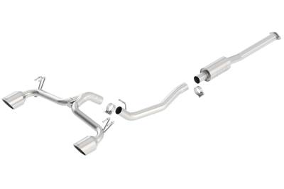 Borla - Borla Exhaust 140334 Cat-Back System for LANCER