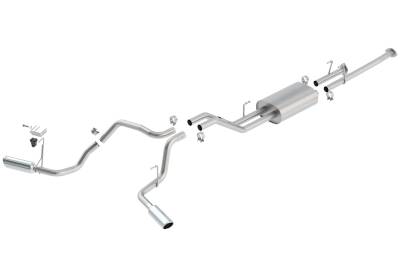 Borla - Borla Exhaust 140332 Cat-Back System for 09-13 Toyota Tundra