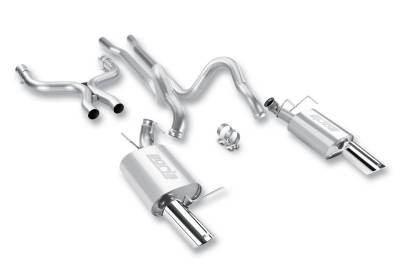 Borla - Borla Exhaust 140372 ATAK Cat-Back System 11-13 Ford Mustang