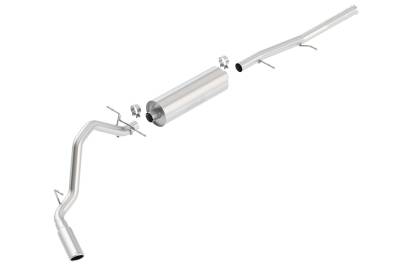 Borla - Borla Exhaust 140343 Cat-Back System 09-12 Silverado/Sierra 1500