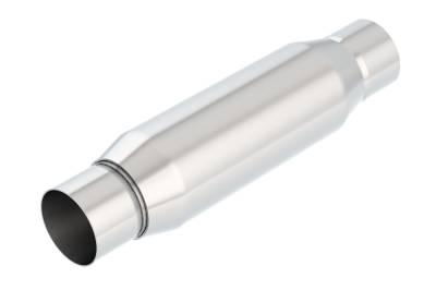 Borla - Borla 400938 CrateMuffler Resonator 2.5" Center In/2.5" Center Out 3.5" Round
