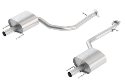 Borla - Borla 11935 S-Type Axle-Back Exhaust Single Split RR Exit for 13-20 Lexus GS350