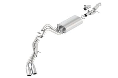 Borla - Borla 140559 Touring Cat-Back Exhaust System for 15-20 Escalade/Yukon Denali 6.2