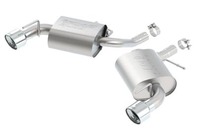 Borla - Borla 11933 S-Type Axle-Back Exhaust Single Split Rear Exit for 16-23 Camaro LS