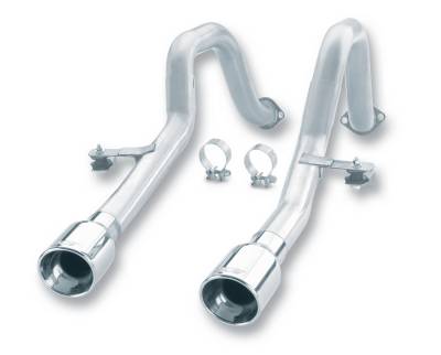 Borla - Borla Exhaust 12649 Rear Section 97-04 CORVETTE