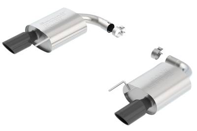 Borla - Borla 11887BC S-Type Axle-Back Exhaust Single Split RR Exit for 15-17 Mustang GT