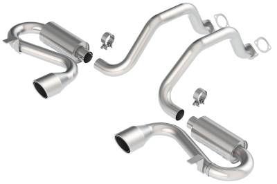 Borla - Borla Exhaust 140017 S-Type Cat-Back System for 97-04 Chevy Corvette