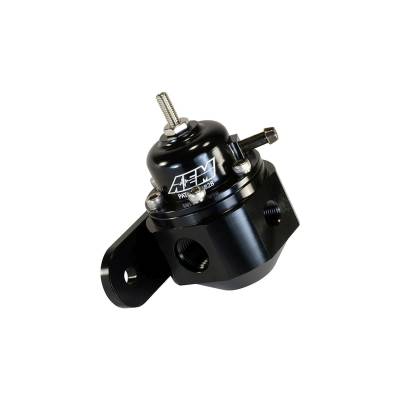 AEM Electronics - AEM 25-302BK Universal Adjustable Fuel Pressure Regulator Black