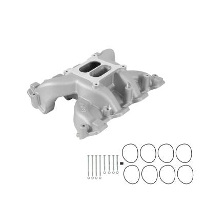 Holley - Holley Performance 300-130 LS Dual Plane Mid-Rise Intake