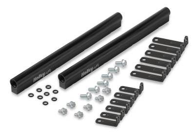 Holley - Holley Performance 534-218 EFI Single Plane Fuel Rail Kit for GM LS3/L92