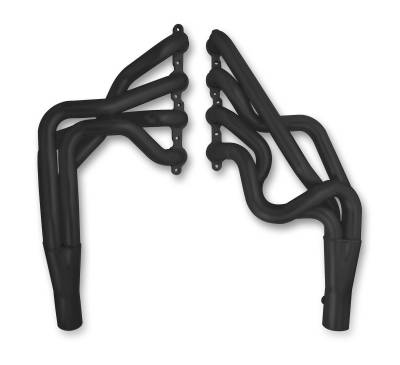 Hooker BlackHeart - Hooker BlackHeart 2298HKR Long Tube Headers Painted for Chevy/Pontiac 294-427