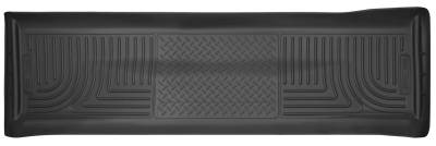Husky Liners - Husky Liners 19701 Weatherbeater 2nd Row Floor Liners Black for Ford Super Duty