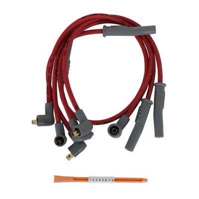 MSD - MSD Ignition 31949 Custom Spark Plug Wire Set for 81-90 Toyota Pickup
