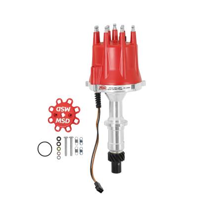 MSD - MSD Ignition 8563 Pro-Billet Distributor for Pontiac V8 350-455