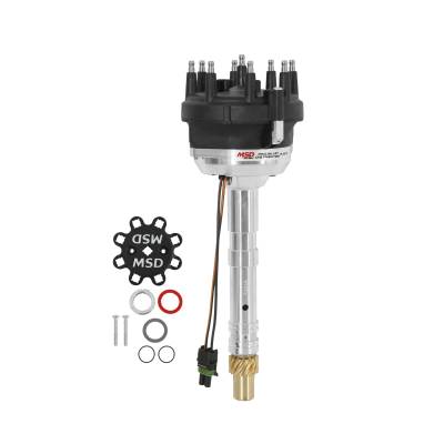 MSD - MSD Ignition 85705 Pro-Billet Racing Distributor for Chevy